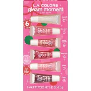 L.A. Colors Gleam Moment Lip Oil Set